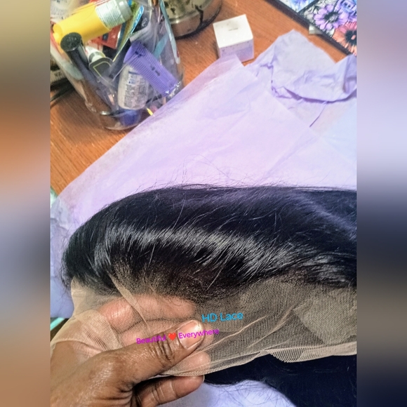 Human Hair Lace Wig - Picture 6 of 14